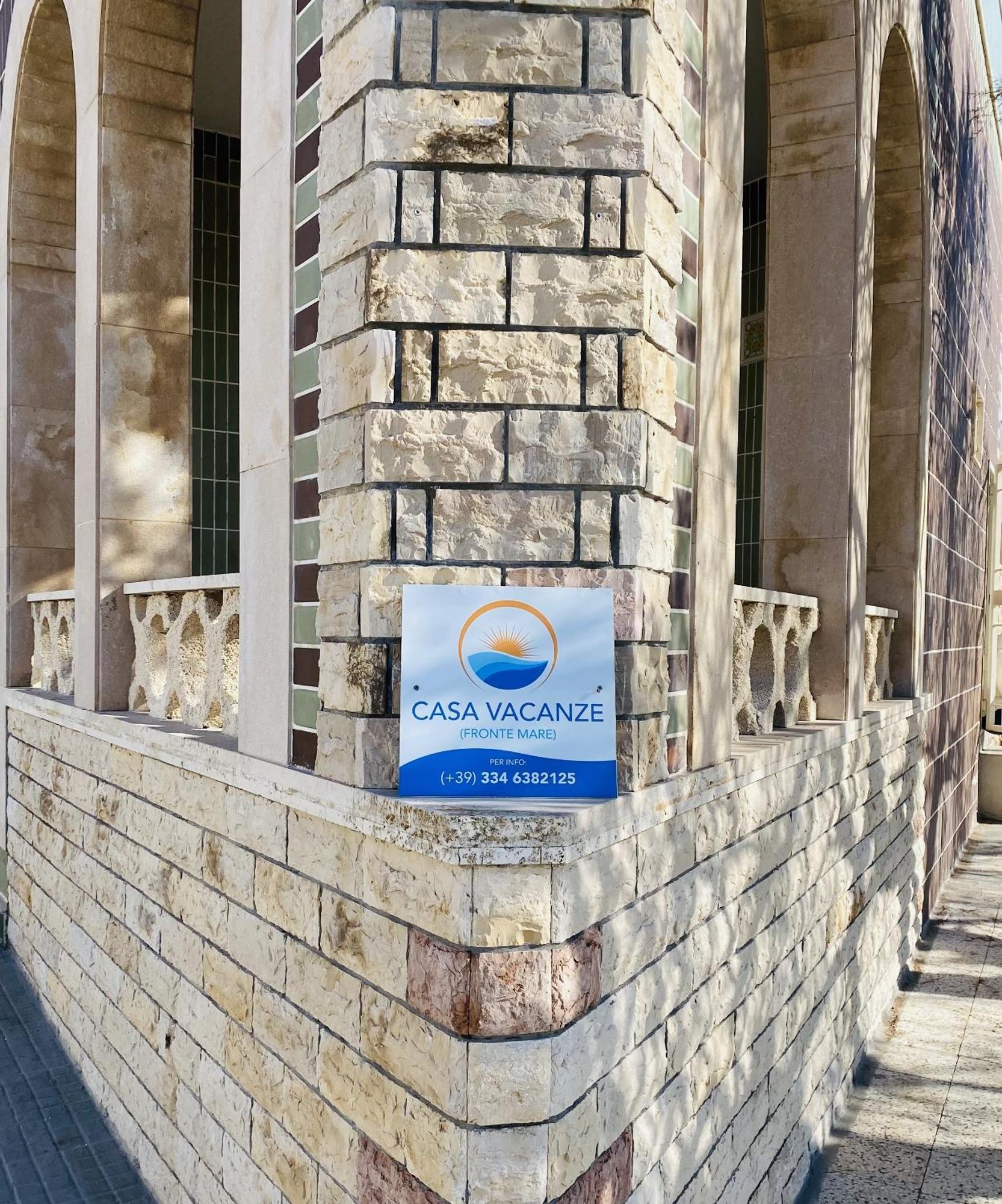 Casa Fronte Mare Villa Marina di Mancaversa Kültér fotó